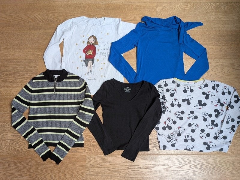 manches longues fille - taille 146 (11 ans), Enlèvement, Utilisé, Fille