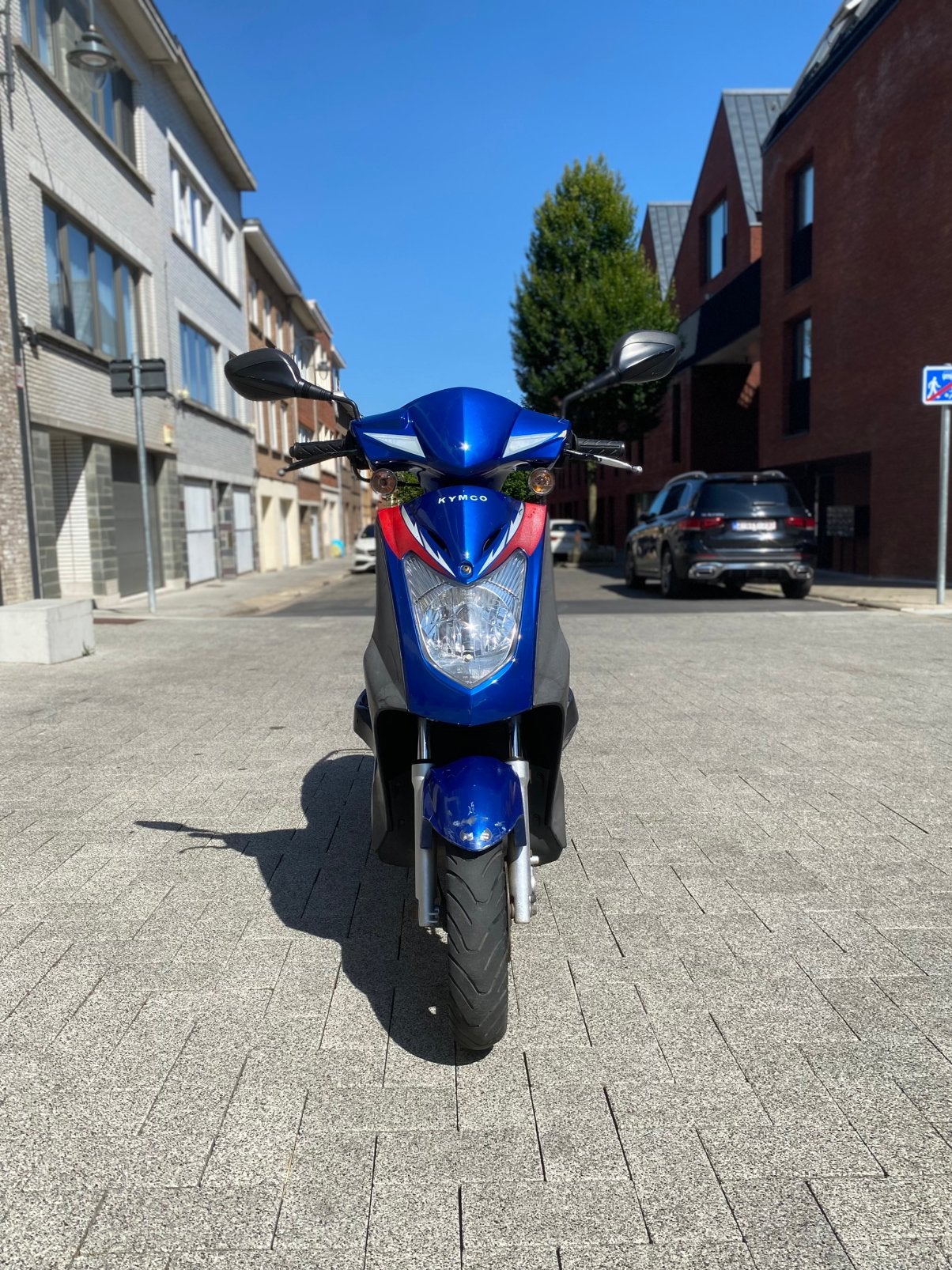 Kymco Agility A klasse – 10 000 km – Zonder rijbewijs, Fietsen en Brommers, Ophalen, Gebruikt, Klasse A (25 km/u)