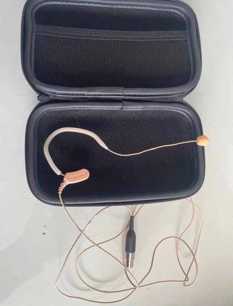 Shure MX153T/O-TQG headset microfoon (2 stuks beschikbaar), Musique & Instruments, Microphones, Comme neuf, Autres types, Sans fil