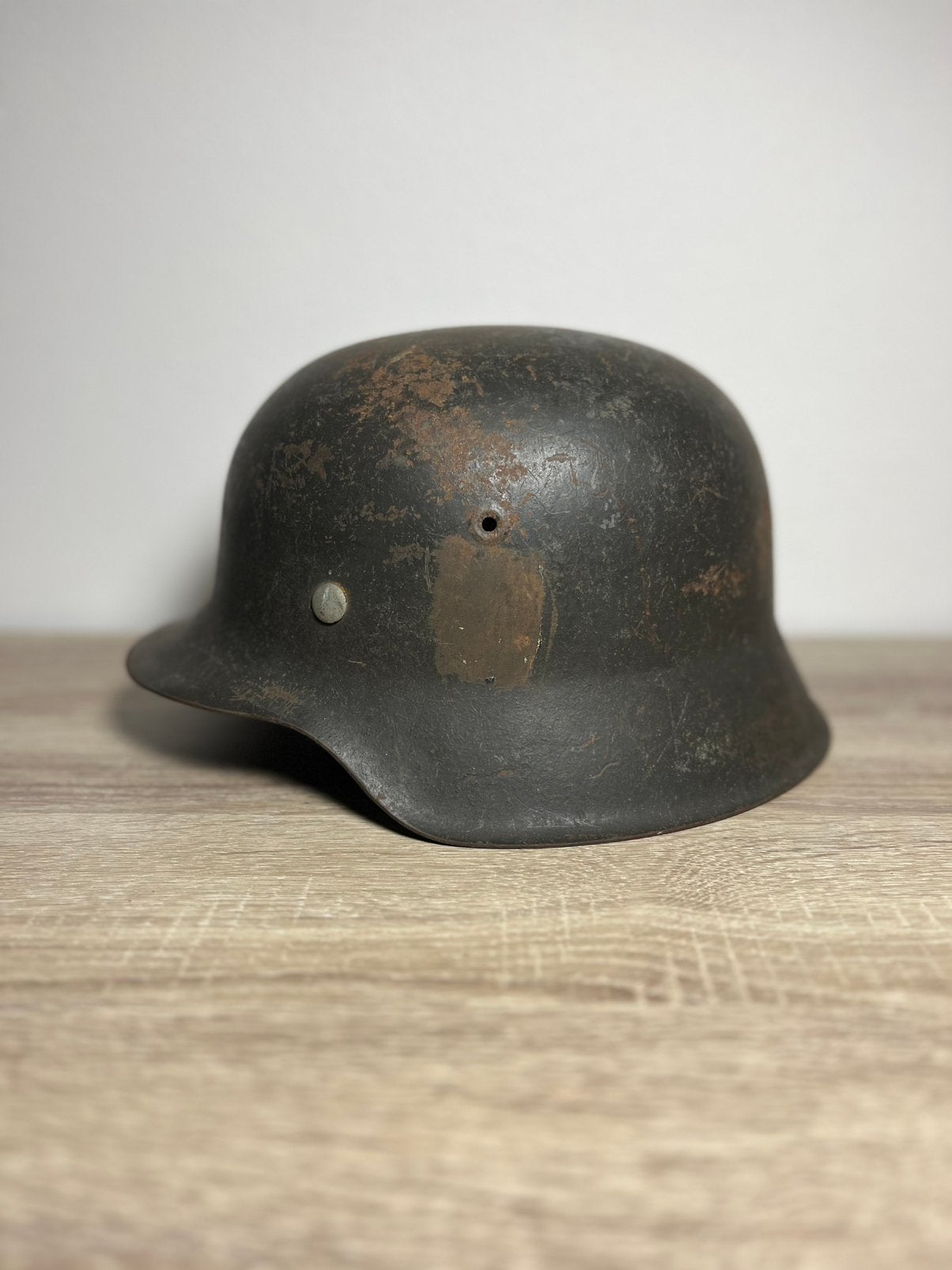 Duitse helm m42 wo2, Collections, Objets militaires | Seconde Guerre mondiale, Enlèvement ou Envoi, Armée de terre, Casque ou Béret