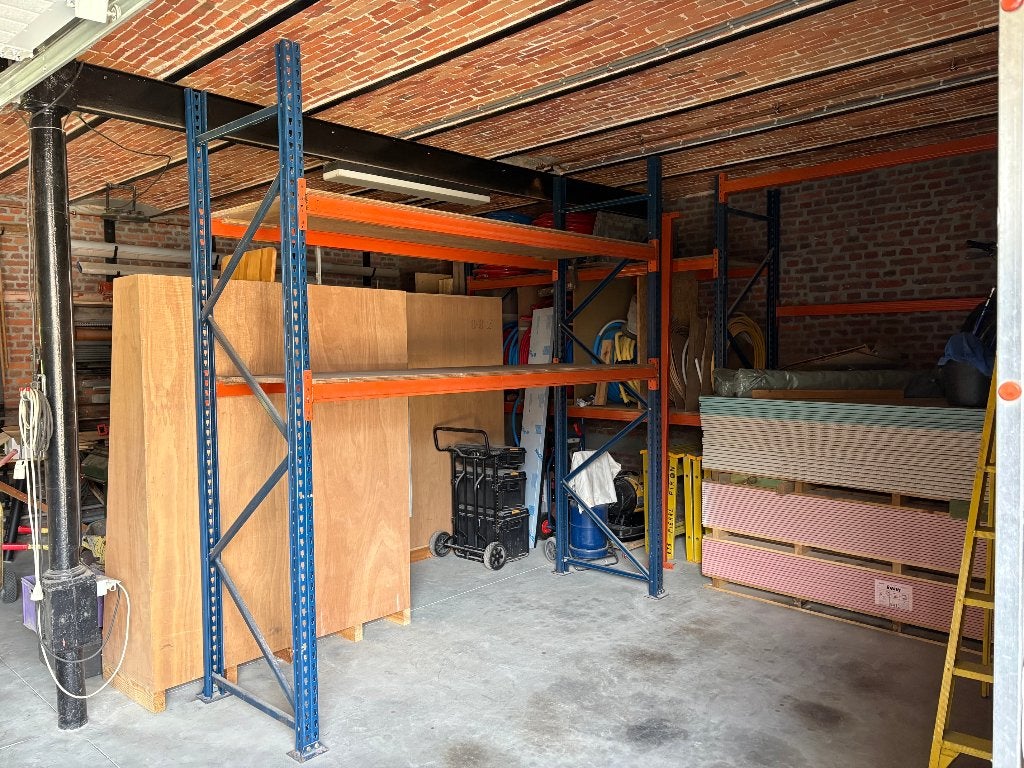 rack a palettes, Enlèvement