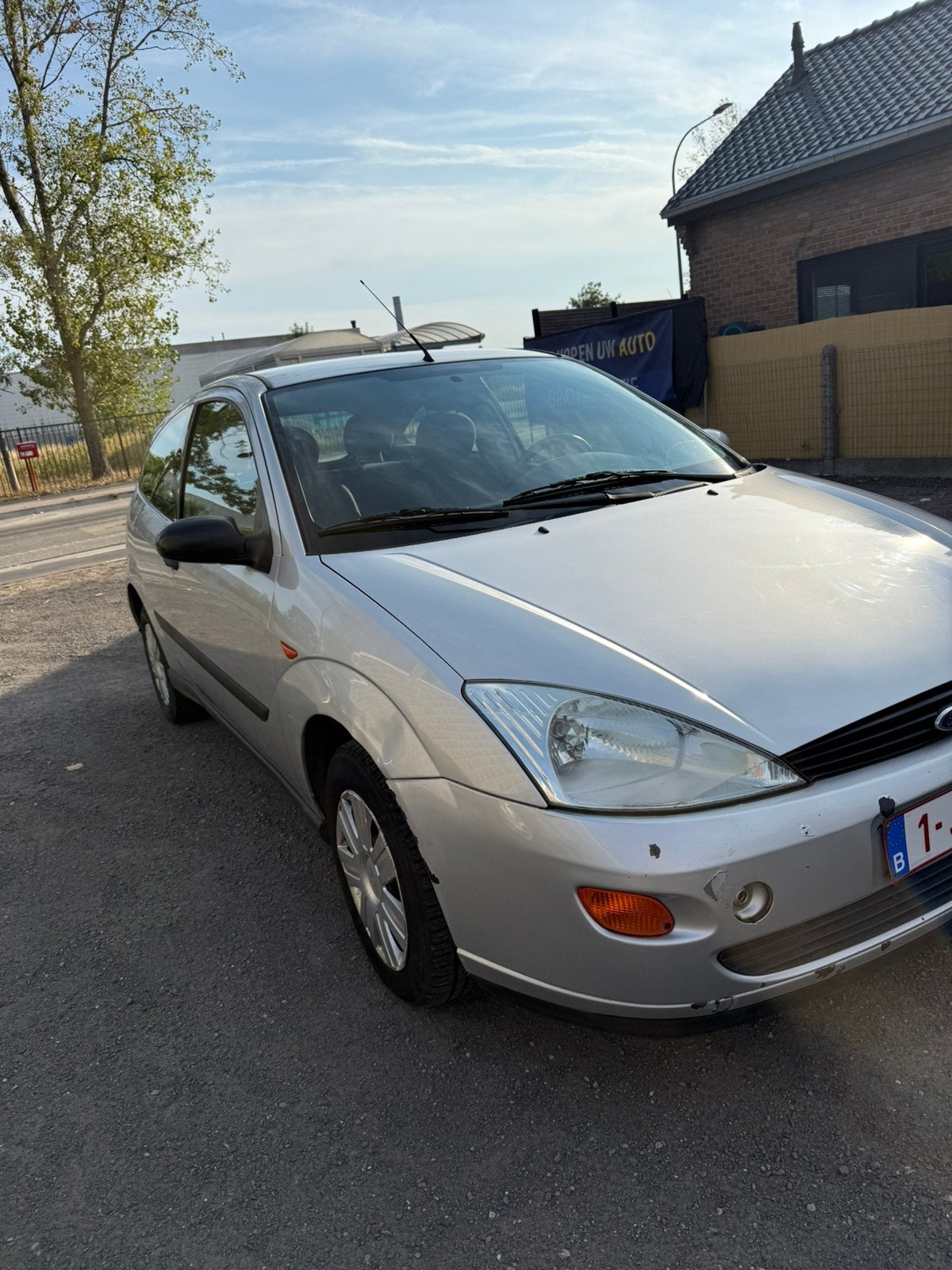 Ford Focus | 1.6 Benzine | 164.000 Km | Airco | 2001, Focus, Bedrijf, Zilver of Grijs, Te koop
