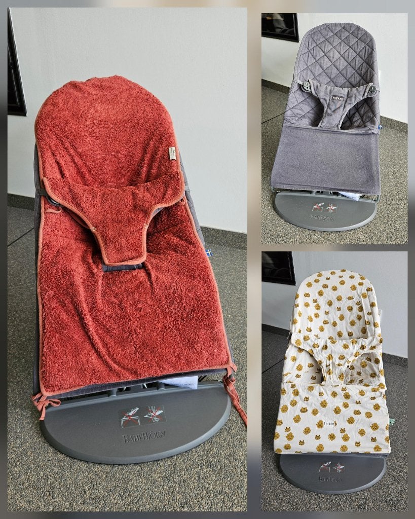 BabyBjörn Wipstoel inclusief 2 hoezen, Autres marques, Enlèvement, Utilisé, Avec ceinture(s)