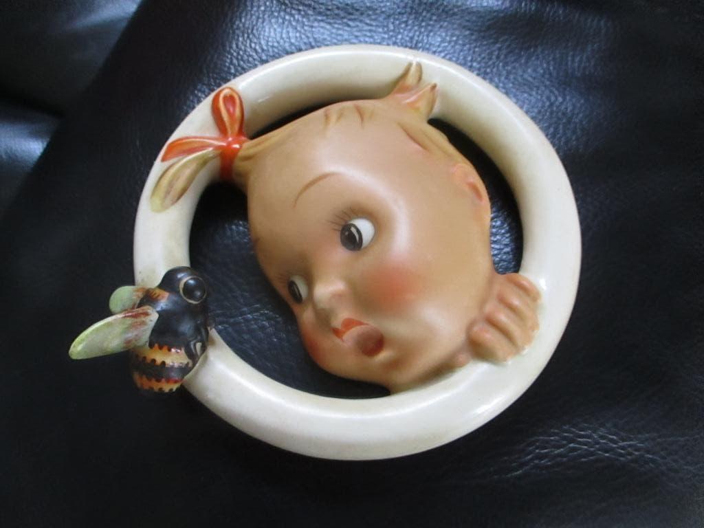 Een Hummel bie en meisje (original)., Ophalen of Verzenden, Zo goed als nieuw, Hummel