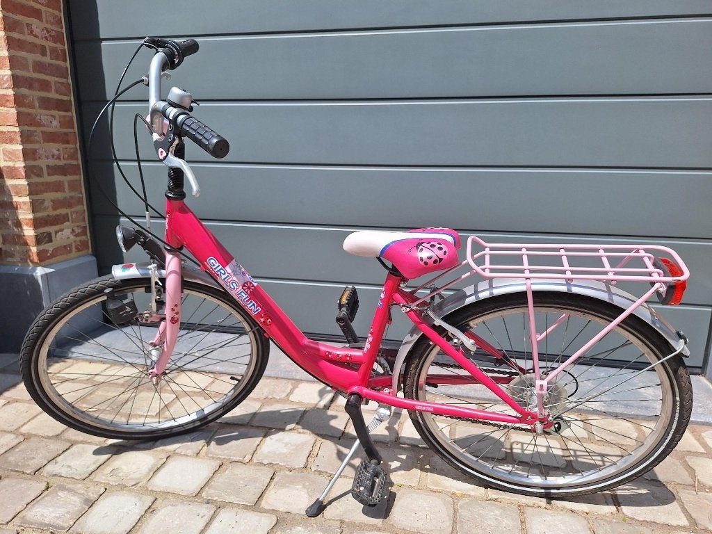 meisjesfiets 24 inch, Fietsen en Brommers, Ophalen, Gebruikt, 24 inch, Versnellingen