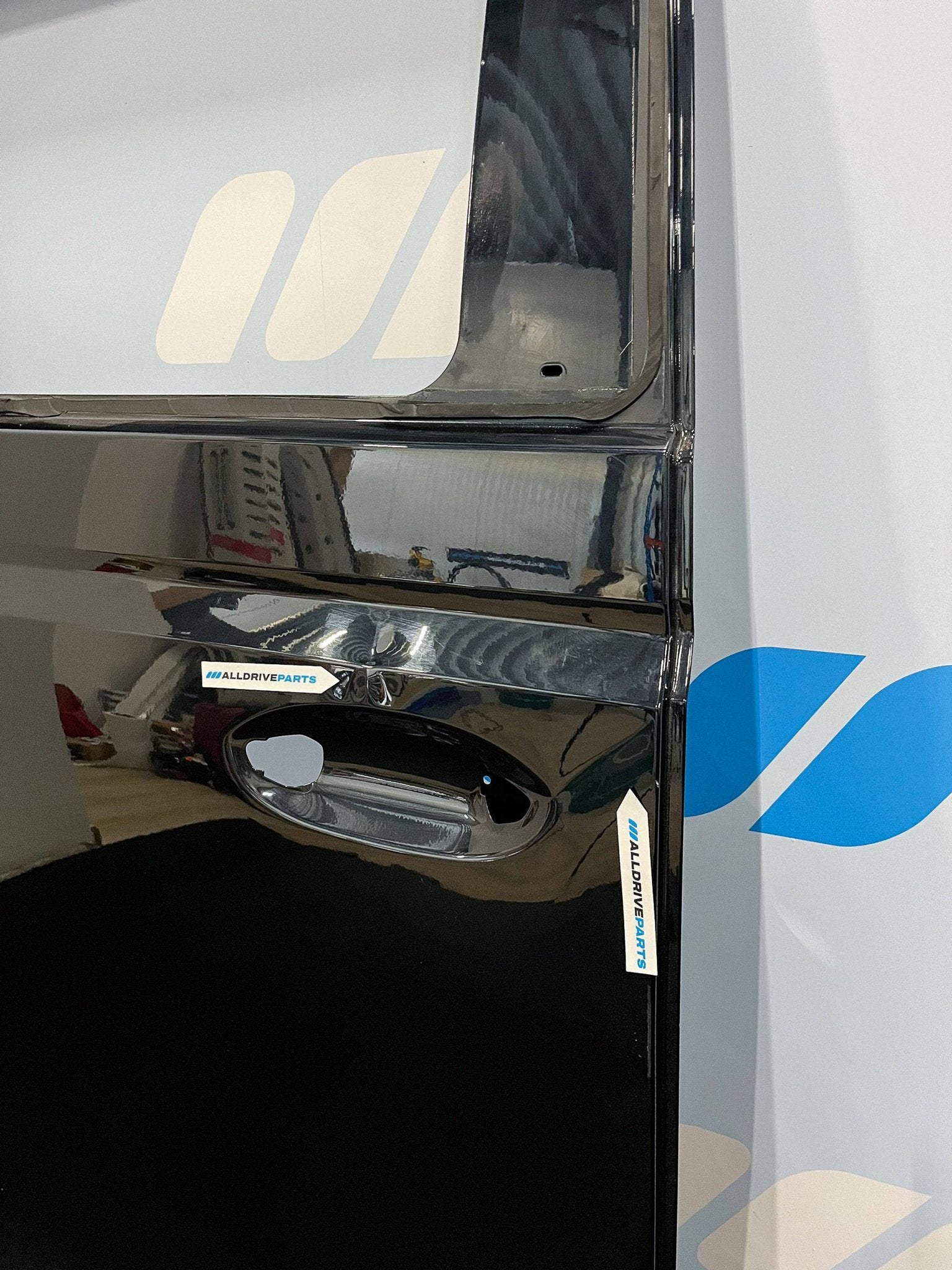 VW ID.Buzz Schuifdeur rechts zwart met ruit kort T3843108, Auto-onderdelen, Gebruikt, -, Deur, -