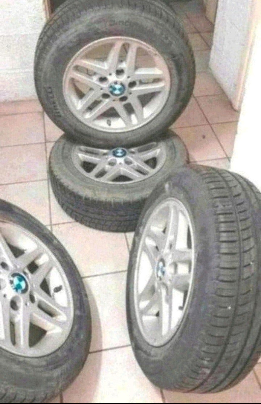 ORIGINELE BMW E36 ALUMINIUM VELGEN, Ophalen, Gebruikt, 15 inch, Banden en Velgen