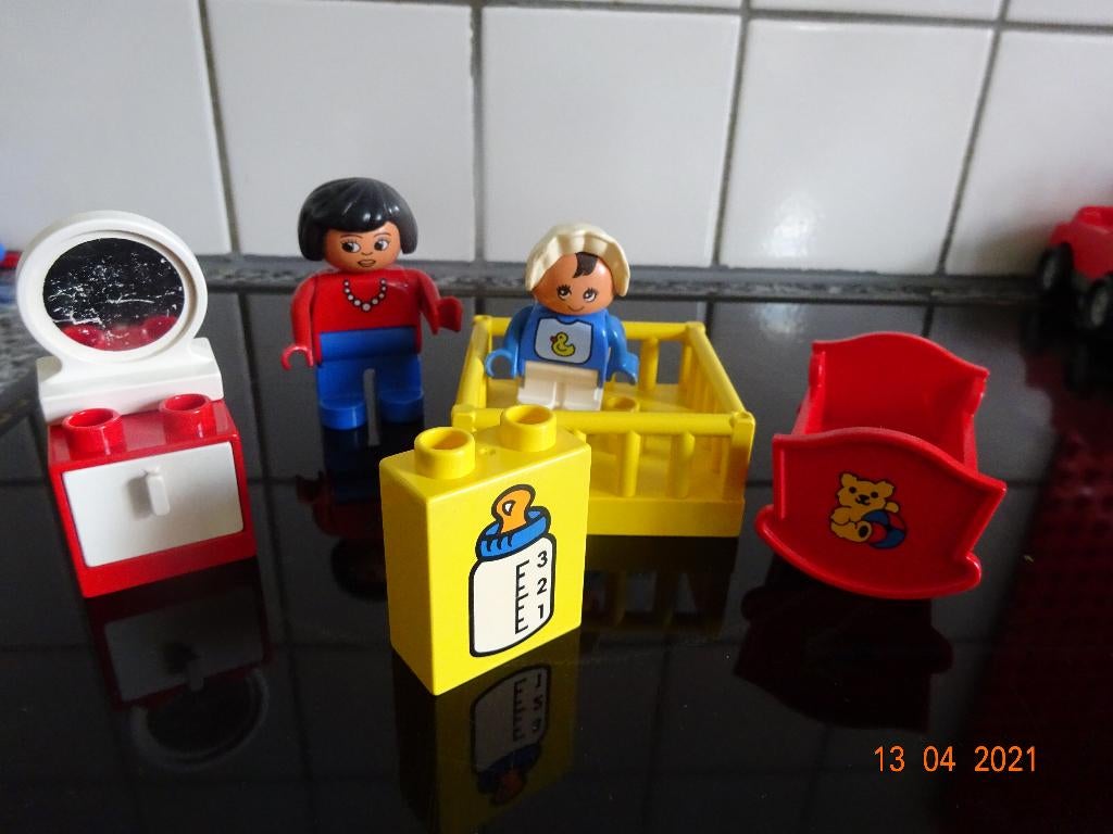 Lego Duplo 2615 Nursery *VOLLEDIG*VINTAGE(1990), Enfants & Bébés, Jouets | Duplo & Lego, Duplo, Ensemble complet, Enlèvement ou Envoi