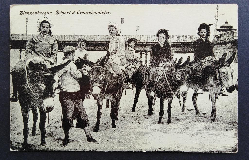 Carte postale 1911 de Blankenberghe, Collections, Cartes postales | Pays-Bas, Envoi, Avant 1920, Affranchie