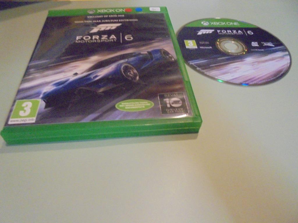 Xbox one Forza 6 (orig), Games en Spelcomputers, Gebruikt, Verzenden, Racen en Vliegen, 2 spelers