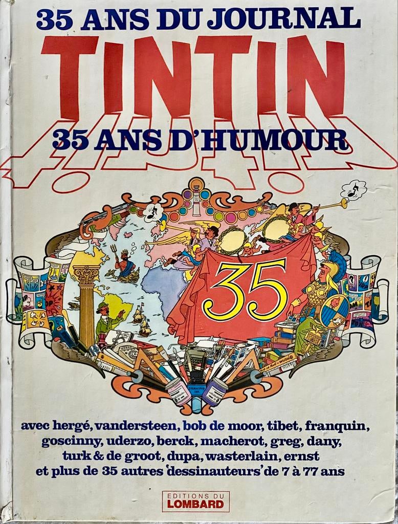 Tintin - 35 ans d’humour - EO 1981, Livres, Une BD, Enlèvement, Utilisé