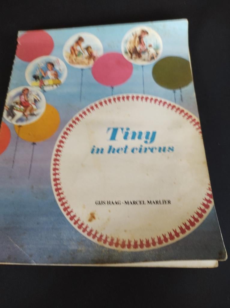Tiny in het circus Casterman 1956, Boeken, Ophalen of Verzenden