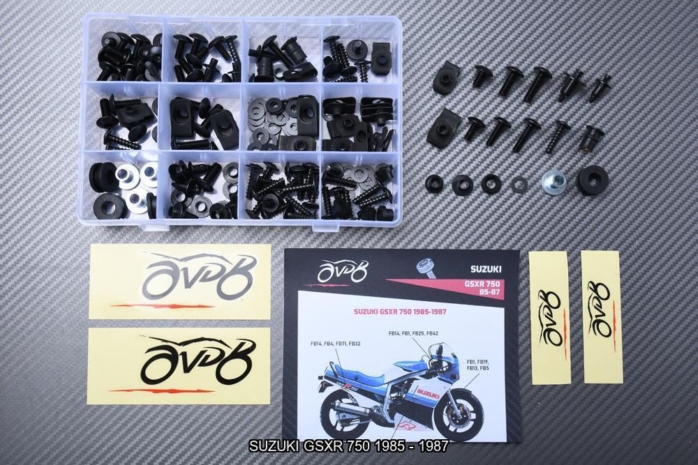 Kuip bouten set voor SUZUKI GSXR 750 1985 - 1987, Motoren, Ophalen of Verzenden, Nieuw