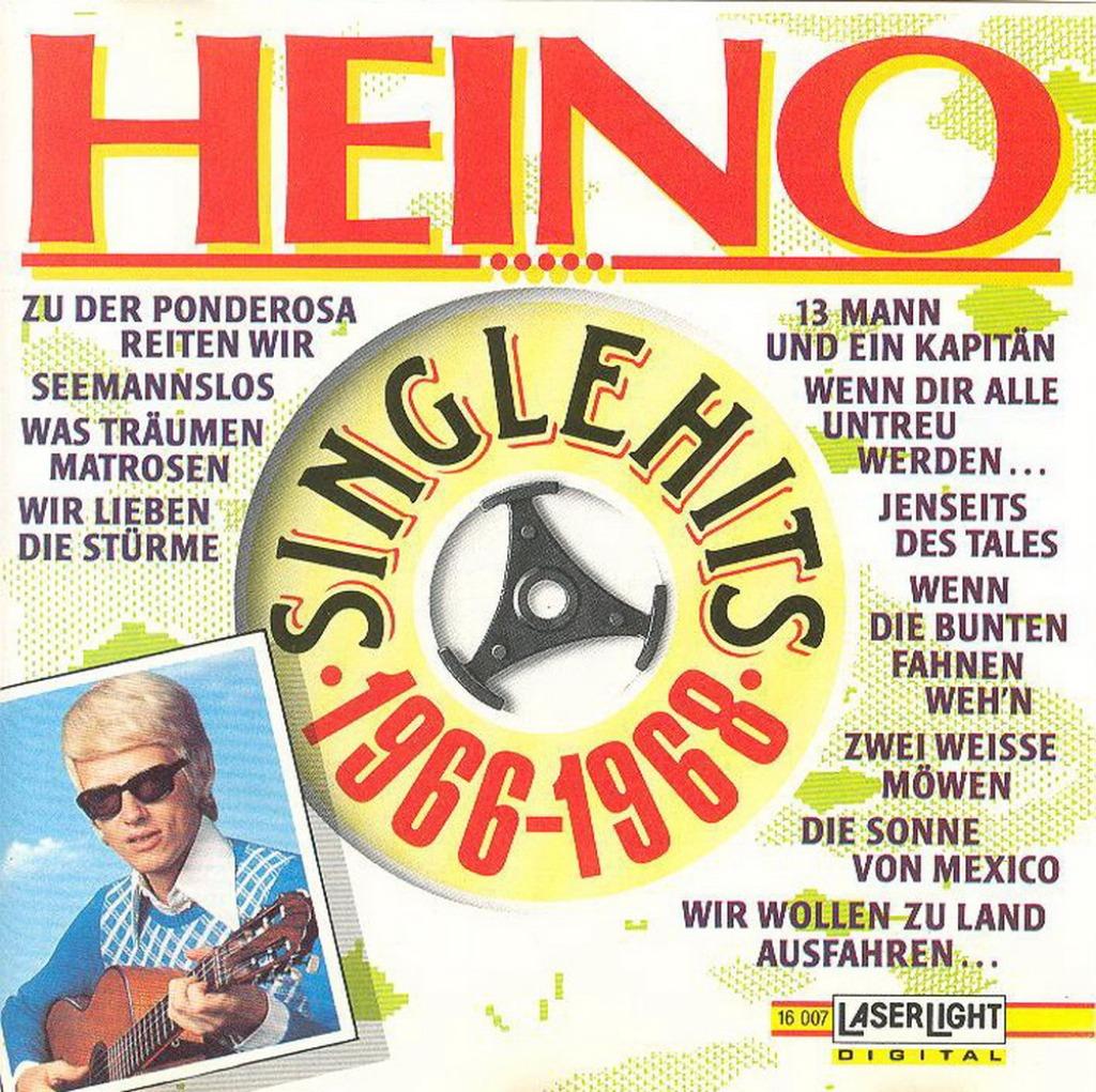 CD * HEINO - SINGLE HITS 1966-1968, Ophalen of Verzenden, Zo goed als nieuw