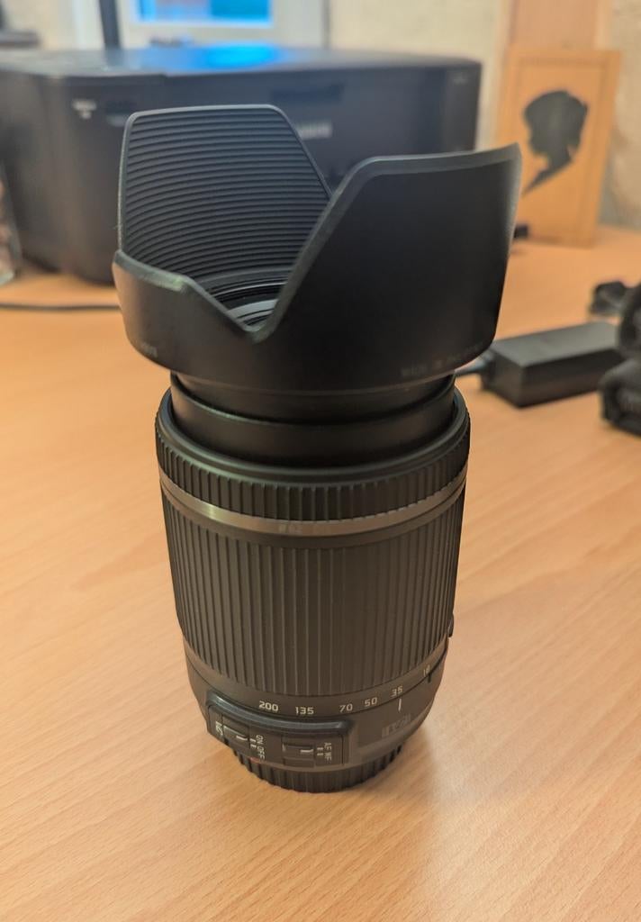 Lens Tamron 18-200 f 3.5-6.3 Di II (EF Canon), Audio, Tv en Foto, Ophalen of Verzenden, Zo goed als nieuw