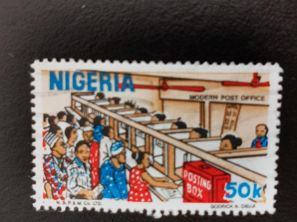 Nigeria 1986 - posterijen, Postzegels en Munten, Postzegels | Afrika, Ophalen of Verzenden, Nigeria, Gestempeld