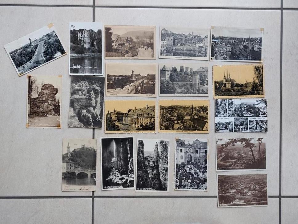Lot de cartes postales anciennes du Luxembourg, Enlèvement ou Envoi