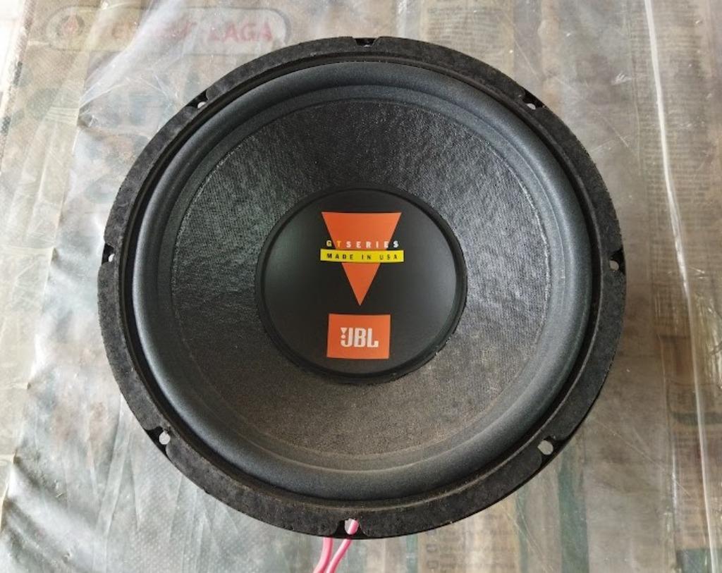 JBL subwoofer GT102, Enlèvement, Utilisé