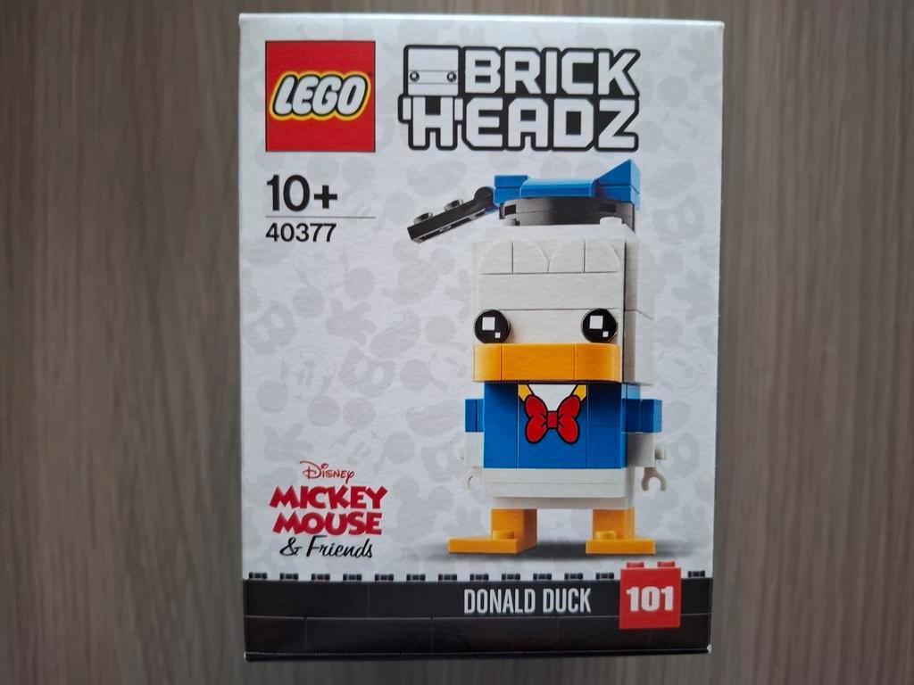 Lego 40377 Brick Headz Donald Duck, Ophalen of Verzenden, Nieuw, Lego