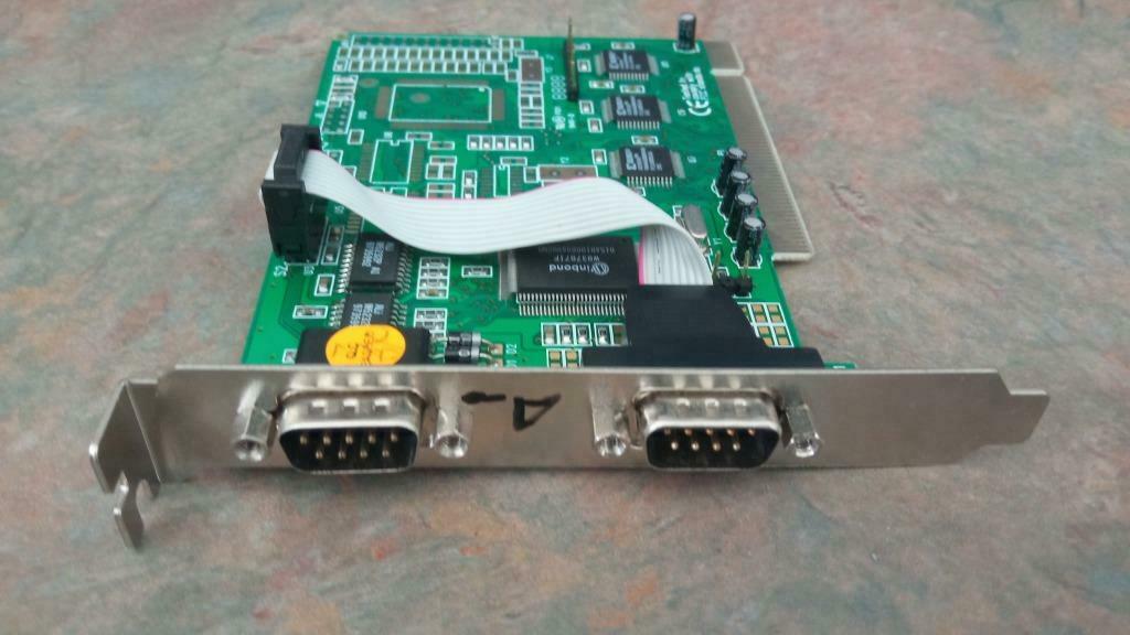 ST PCI2S550 2 Port PCI RS232 Serial Adapter Card, Ophalen of Verzenden, Nieuw, PCI