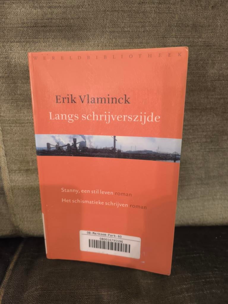 Langs schrijverszijde.      (Erik Vlaminck), Livres, Littérature, Utilisé, Belgique, Enlèvement