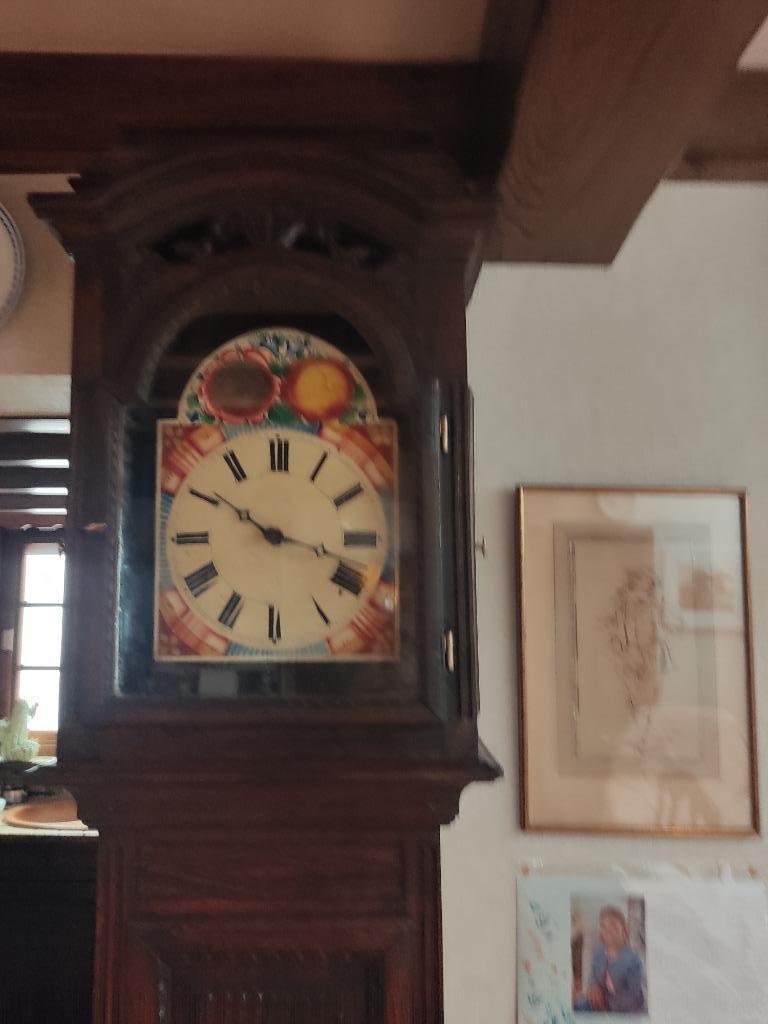 Une horloge de parquet, Enlèvement
