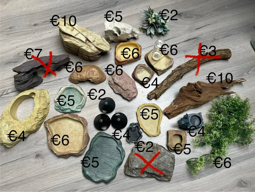 Reptielen toebehoren (exo terra en andere), Animaux & Accessoires, Enlèvement ou Envoi, Comme neuf