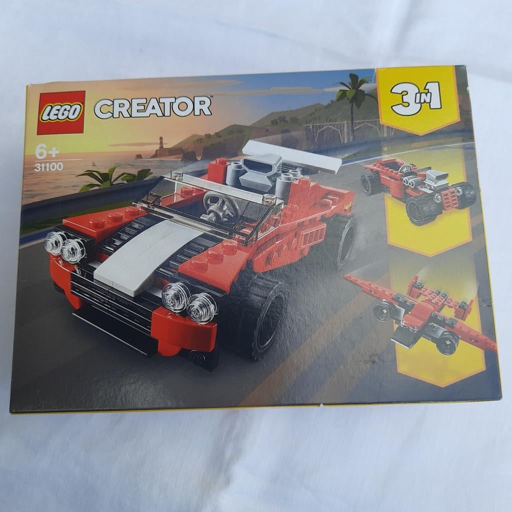 VOITURE COURSE 31100:3en1 LEGO CREATOR *NEUF*SCELLE*, Enlèvement, Neuf, Ensemble complet, Lego
