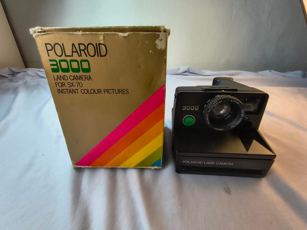 Polaroid 3000 (sx-70), Audio, Tv en Foto, Fotocamera's Analoog, Ophalen, Polaroid, Zo goed als nieuw, Info