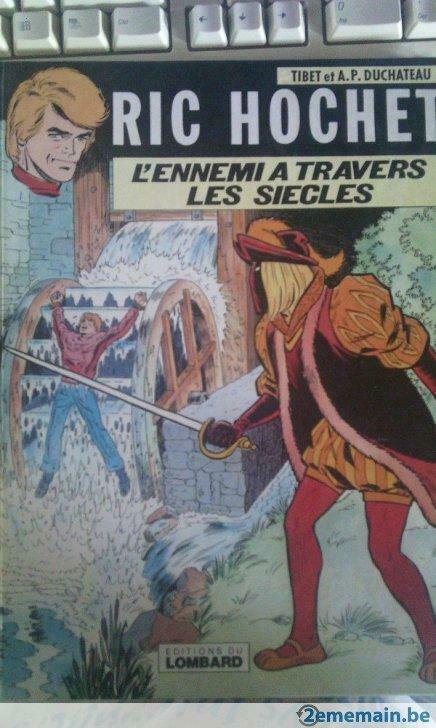 Ric Hochet EO 26 L'ennemi à travers les siècles, Utilisé