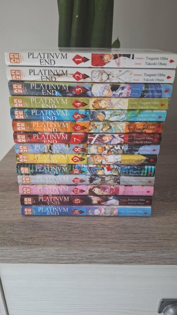 Manga Platinum End intégrale série complète 1-14, Enlèvement ou Envoi, Tsugumi Ohba / Takeshi Obata, Série complète ou Série, Comme neuf