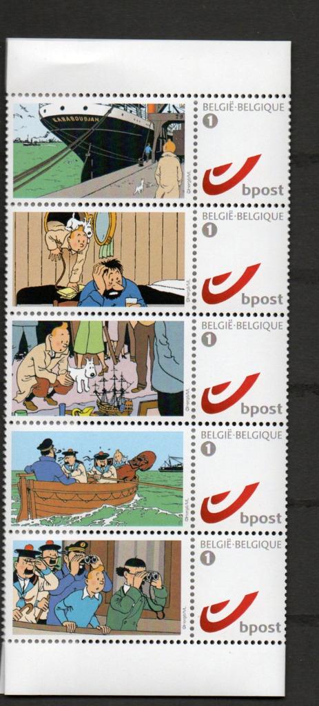 duostamps Tintin / Kuifje, Enlèvement ou Envoi