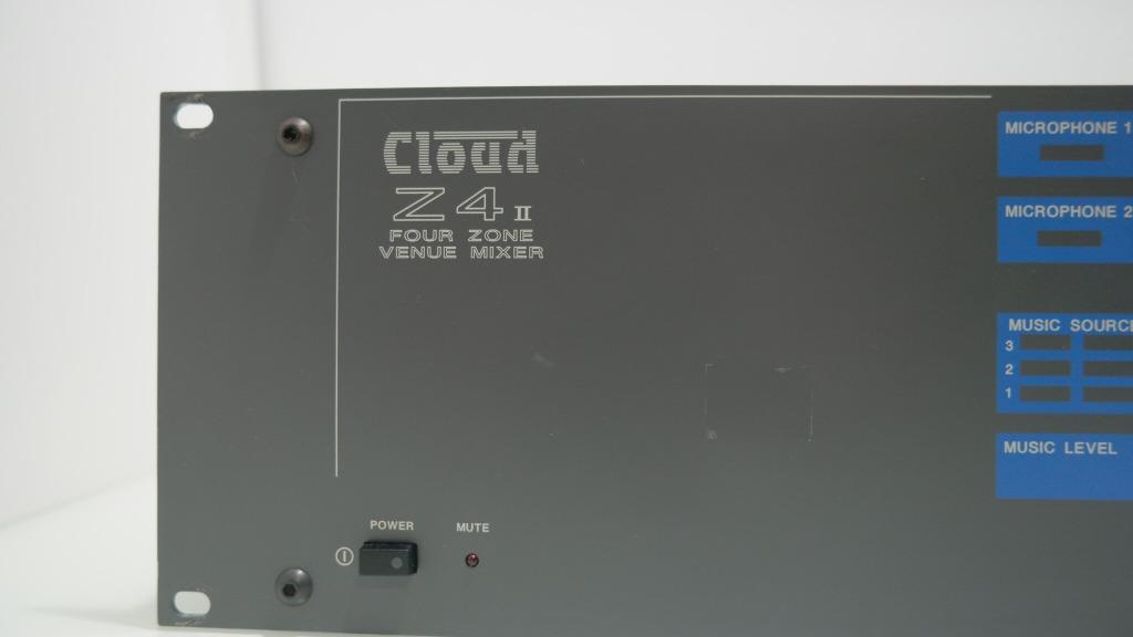 Mixeur multizone Cloud Z4 II, Musique & Instruments, Enlèvement ou Envoi, Comme neuf, Moins de 5 canaux, Entrée micro