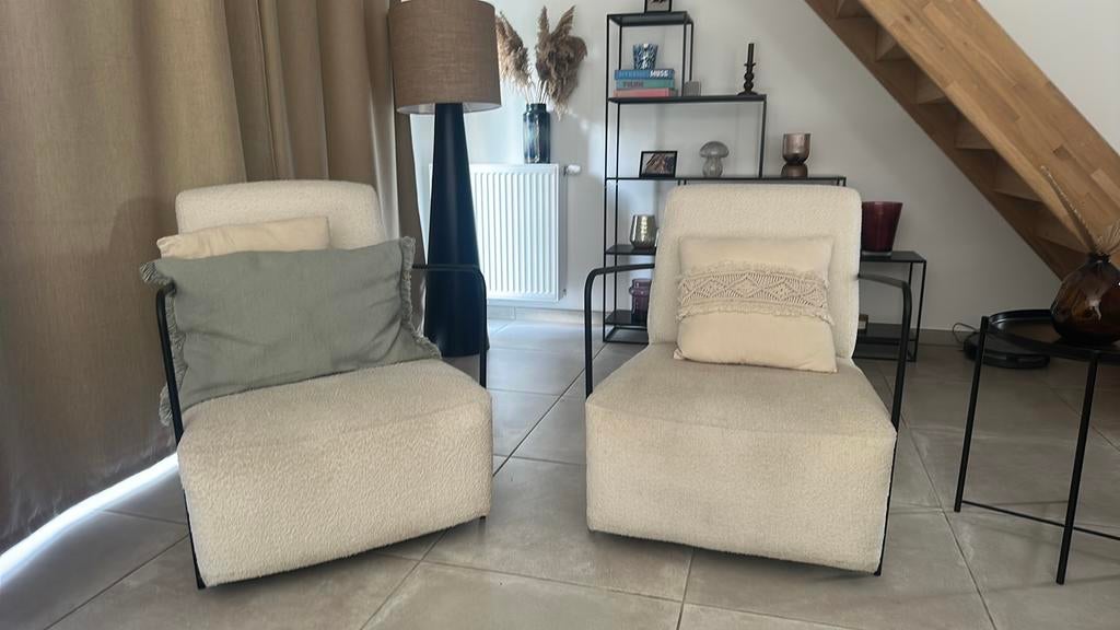 Fauteuils marque kave home, Enlèvement, Utilisé, Tissus