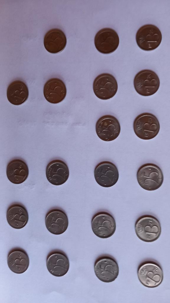 25 centimes Belgique (2), Enlèvement ou Envoi