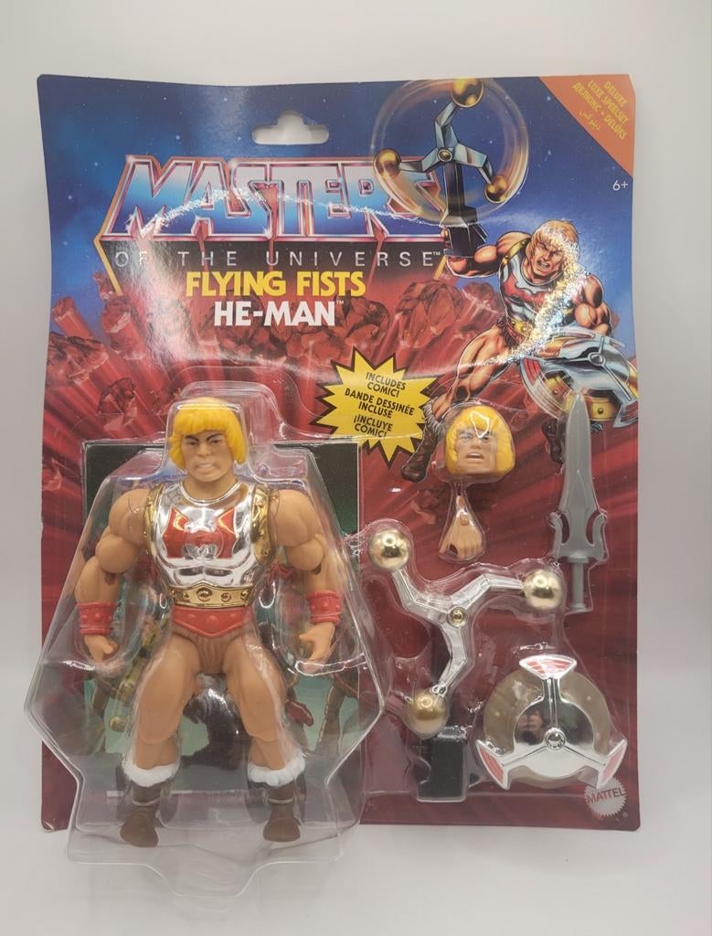 HE-Man - Flying fists - Masters of the universe, Collections, Jouets miniatures, Comme neuf, Enlèvement ou Envoi