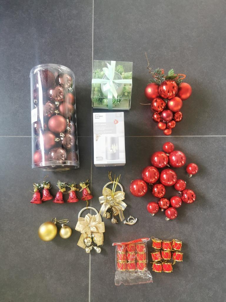 Klein lot kerstdecoratie, Diversen, Kerst, Ophalen of Verzenden