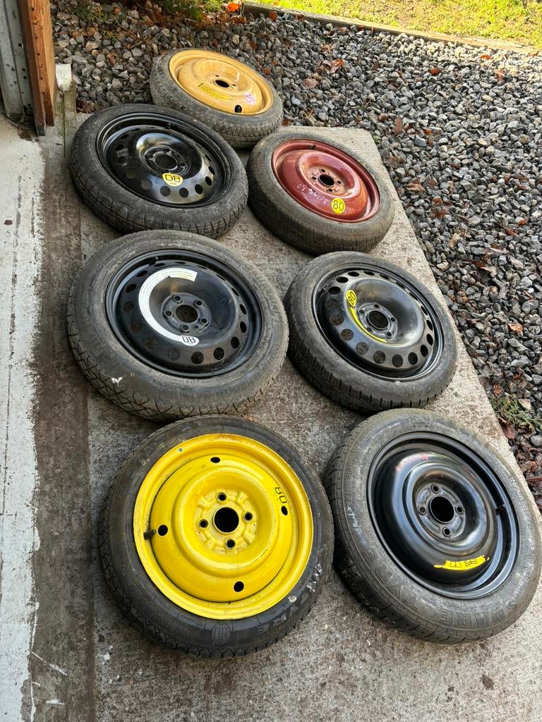Roue secours divers, Autos : Pièces & Accessoires, Pneus & Jantes, Enlèvement