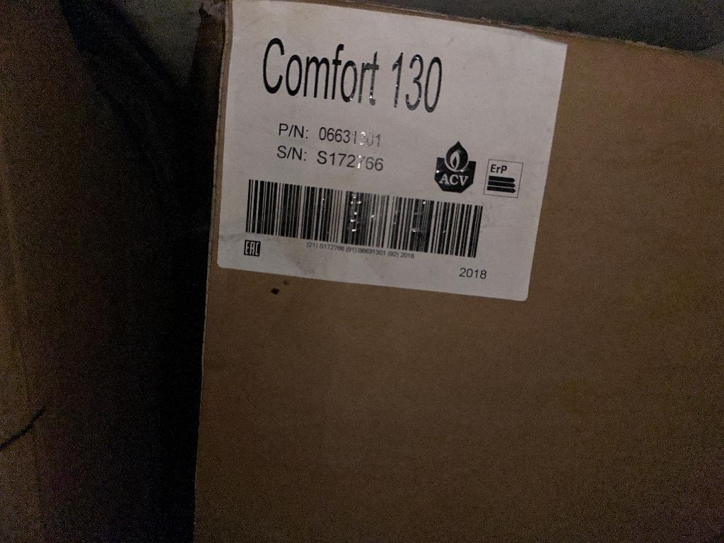 ACV COMFORT 130L, chaudière en acier inoxydable NEUVE !, Enlèvement, Neuf