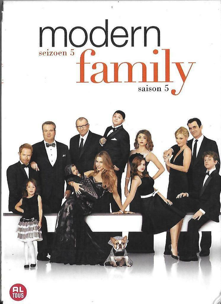 MODERN FAMILY SEIZOEN 5, Cd's en Dvd's, Vanaf 9 jaar, Ophalen of Verzenden, Zo goed als nieuw