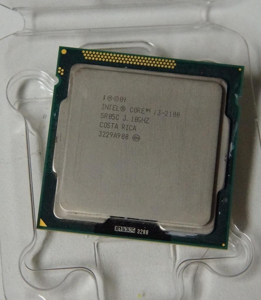 Processeur Intel Cores I3-2100, Informatique & Logiciels, Processeurs, Utilisé, 2-core, 3 à 4 Ghz, Enlèvement