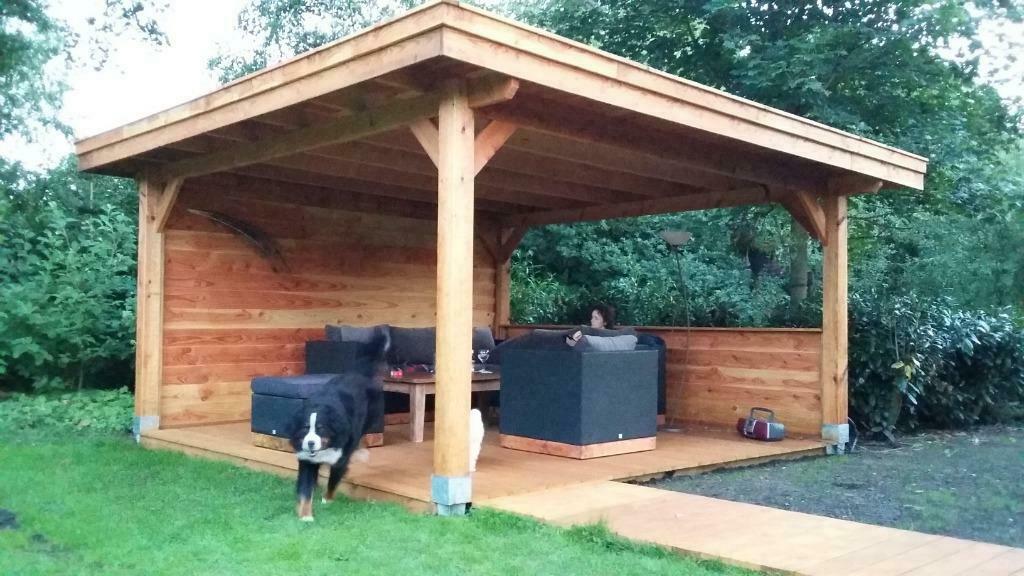 DOUGLAS OVERKAPPING CARPORT AANBOUW TUINHUIS, Tuin en Terras, Ophalen of Verzenden, Nieuw, Overige typen
