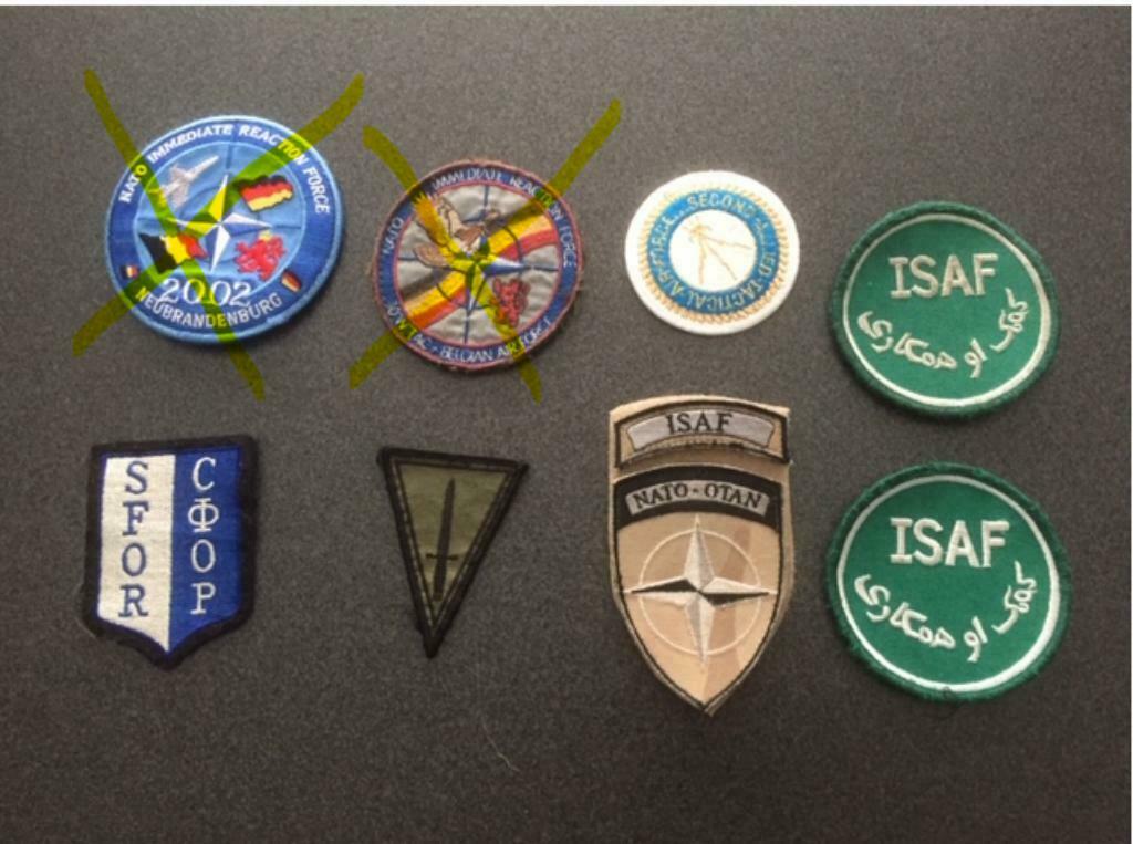 8 badges, Enlèvement, Armée de l'air, Autres types