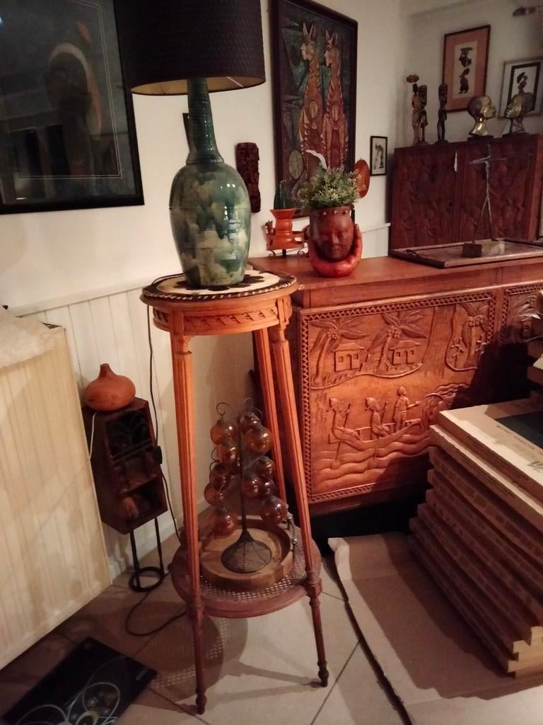 Vintage etagere/planten tafel.hoogte 120 cm, Huis en Inrichting, Ophalen, Gebruikt