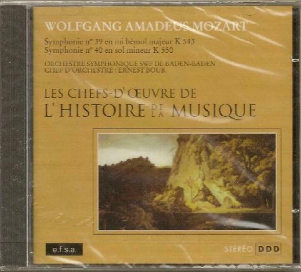 CD - Wolfgang Amadeus Mozart ‎– Symphonie N°39 En Mi Bémol, Verzenden, Classicisme, Nieuw in verpakking, Orkest of Ballet