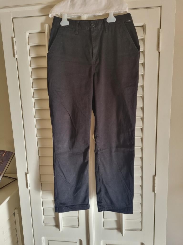 Zwarte chino skate broek Vans maat 27, Zwart, Ophalen of Verzenden, Zo goed als nieuw, Vans