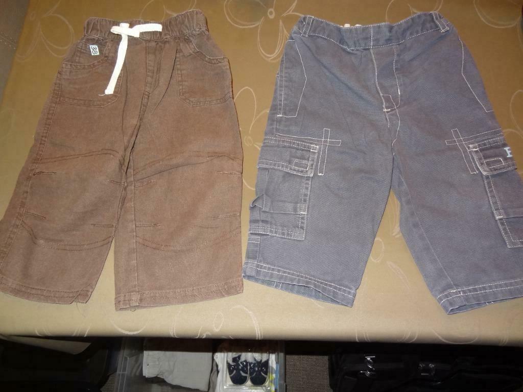 Pakketje 2 baby broeken (maat 74-80) (goede staat), Gebruikt, Broekje, Ophalen of Verzenden, ANDERE