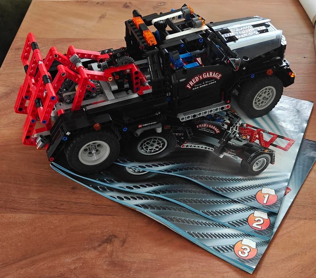 Lego tow truck 9395, Kinderen en Baby's, Ophalen of Verzenden, Zo goed als nieuw