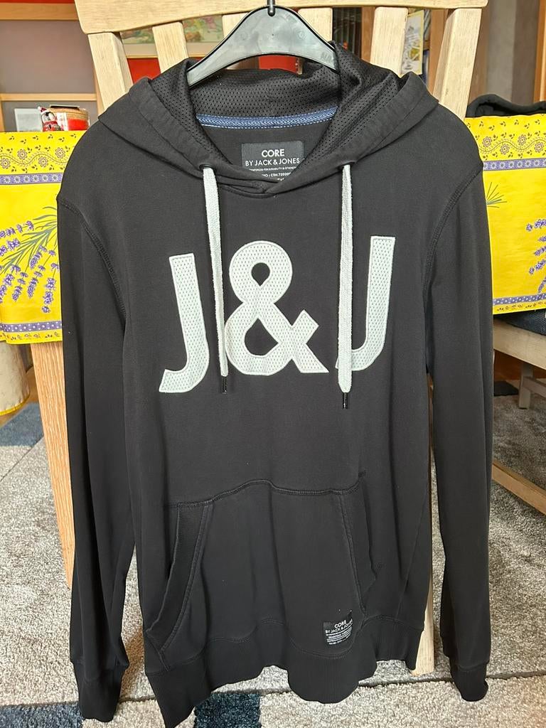 Zwarte sweater van J&J (M), Kleding | Heren, Ophalen, Gedragen, Maat 48/50 (M), Zwart