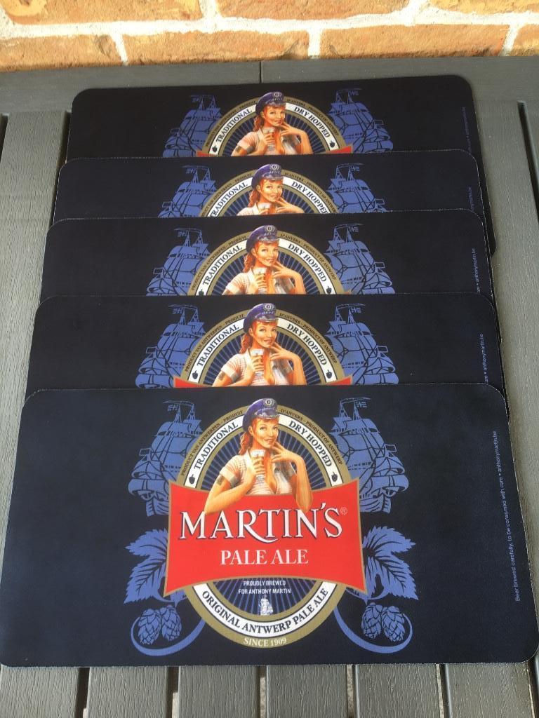 Martin's Pale Ale toogmatjes, Verzamelen, Ophalen, Nieuw